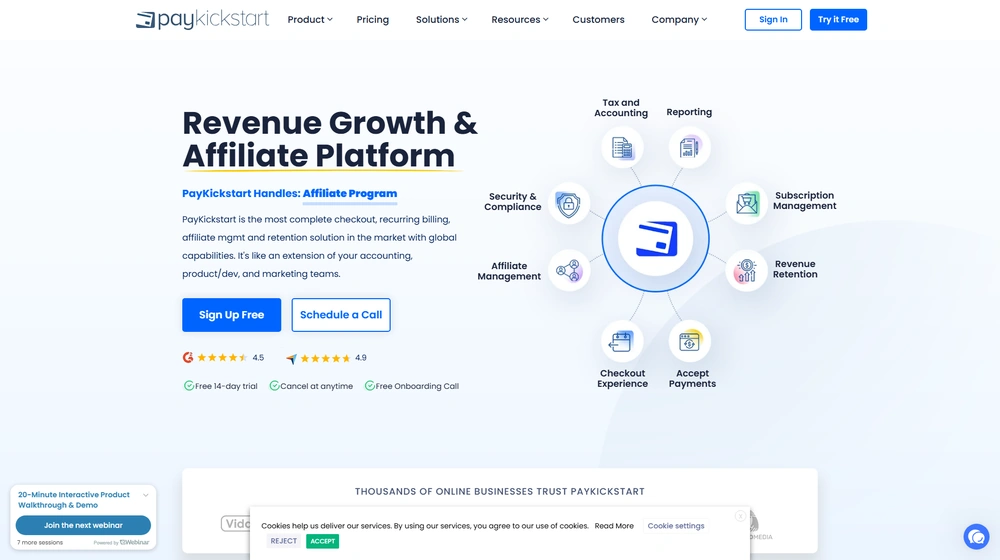 PayKickstart Review